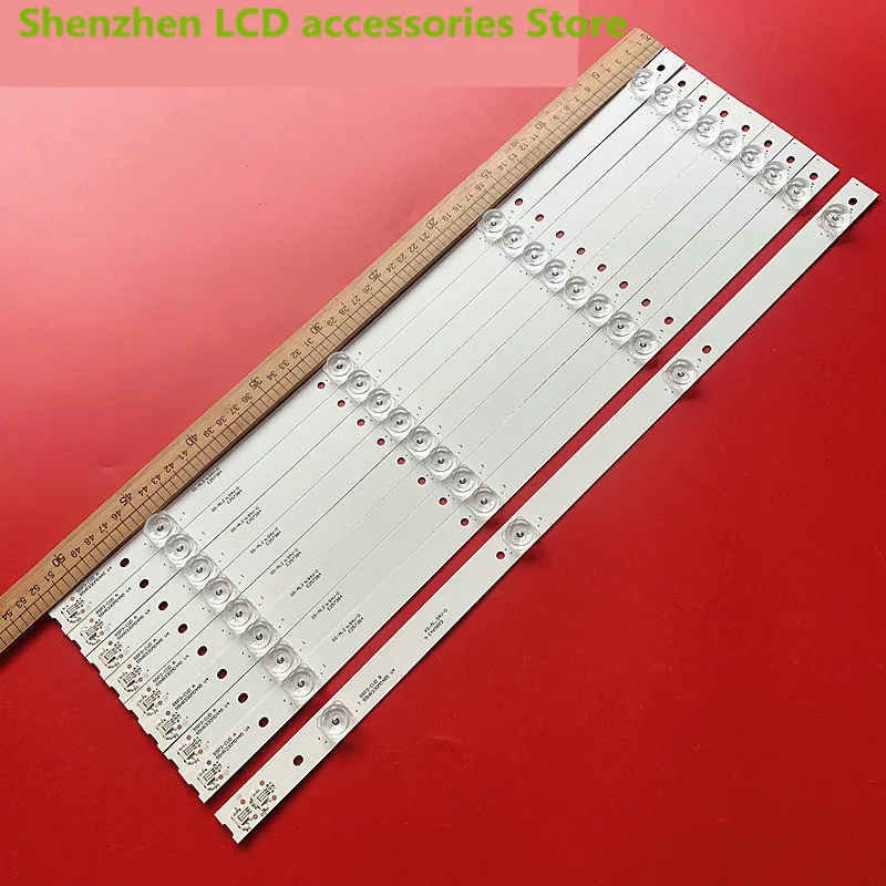 54PCS-6TV  55HR330M04B5 55HR330M04A5 for NEW 55P3F   4C-LB5504-HR15J4  4LED(6V) 523mm  100%NEW