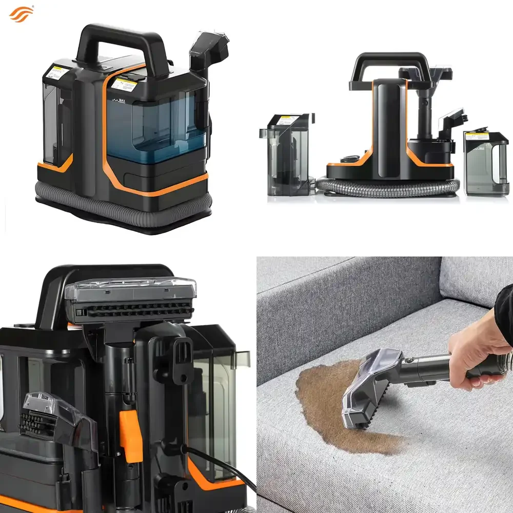 

Fabric Cleaning Machine for Use Spray Suction All in One Portable Carpet Cleaner Sofa Cleaner Bagless High Suction