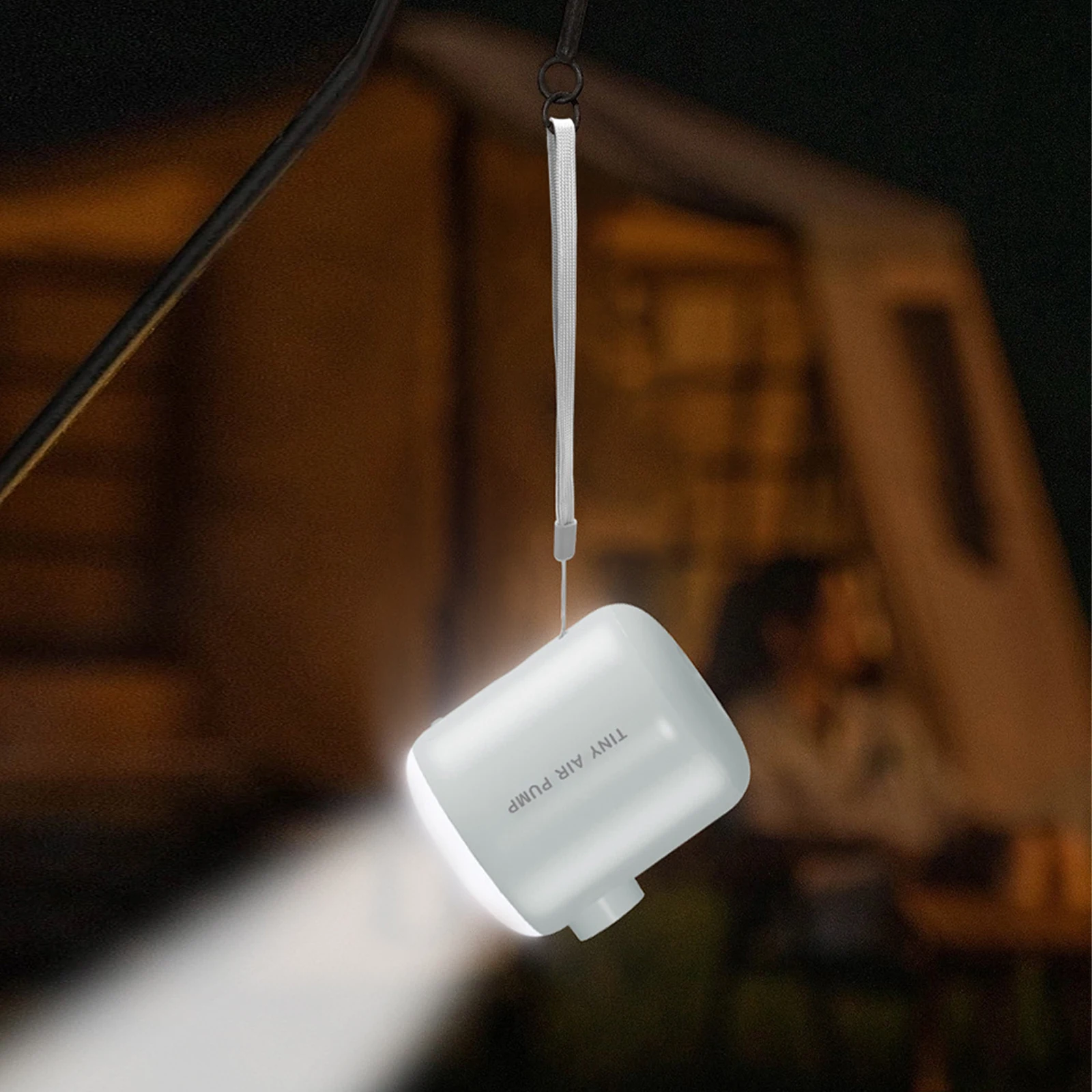 

Mini Air Pump 2200mAh Battery Portable Electric Inflator Pump with Light for Tents Canopies Beach RV Car Camper & Outdoors