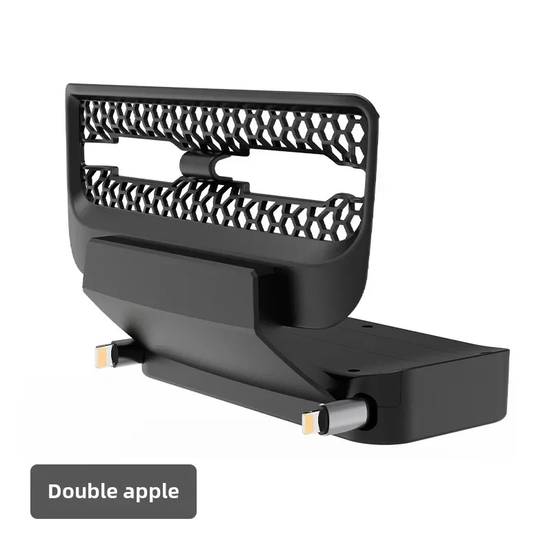NONE Tesla Model 3/Y Dockingstation für hintere Entlüftung mit einziehbarem Ladekabel, schnelles Aufladen, USB-Hub, Entlüftung, Telefon-Ladegerät, Zubehör 5