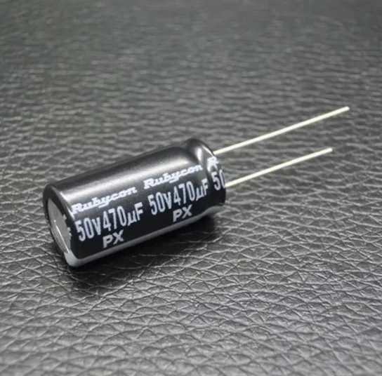 

30pcs/lot Japanese original Rubycon 50v 470uF electrolytic capacitor PX series 10 * 20mm free shipping