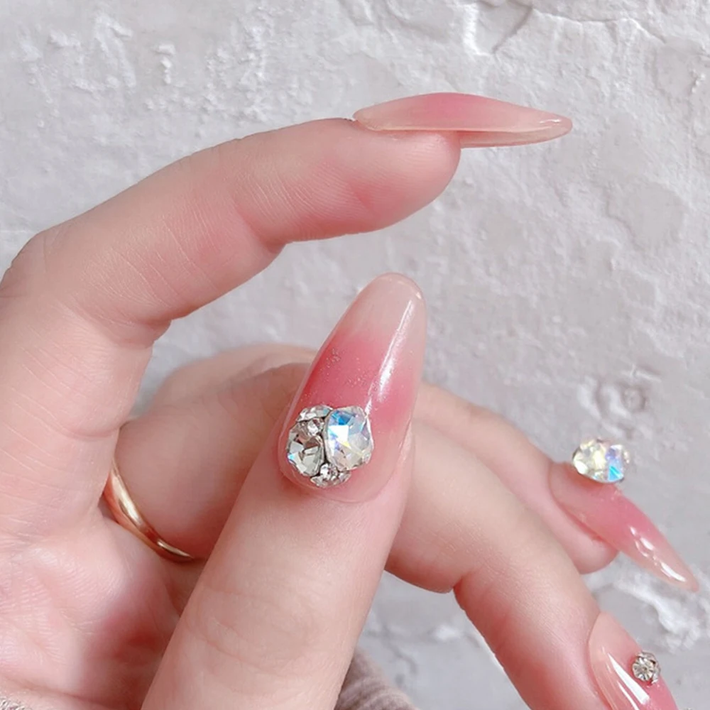 1~4PCS Rhinestone Combination A Variety Of Optional Dazzling Stunning Manicure Large Accessories Trend