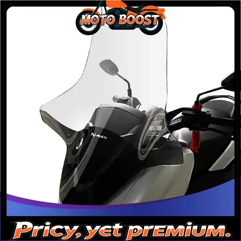 

FOR NMAX155 Winter Windshield Extra Tall Wide Panel with Integrated Handguards for Extreme Cold Conditions Motorcycle Accessory