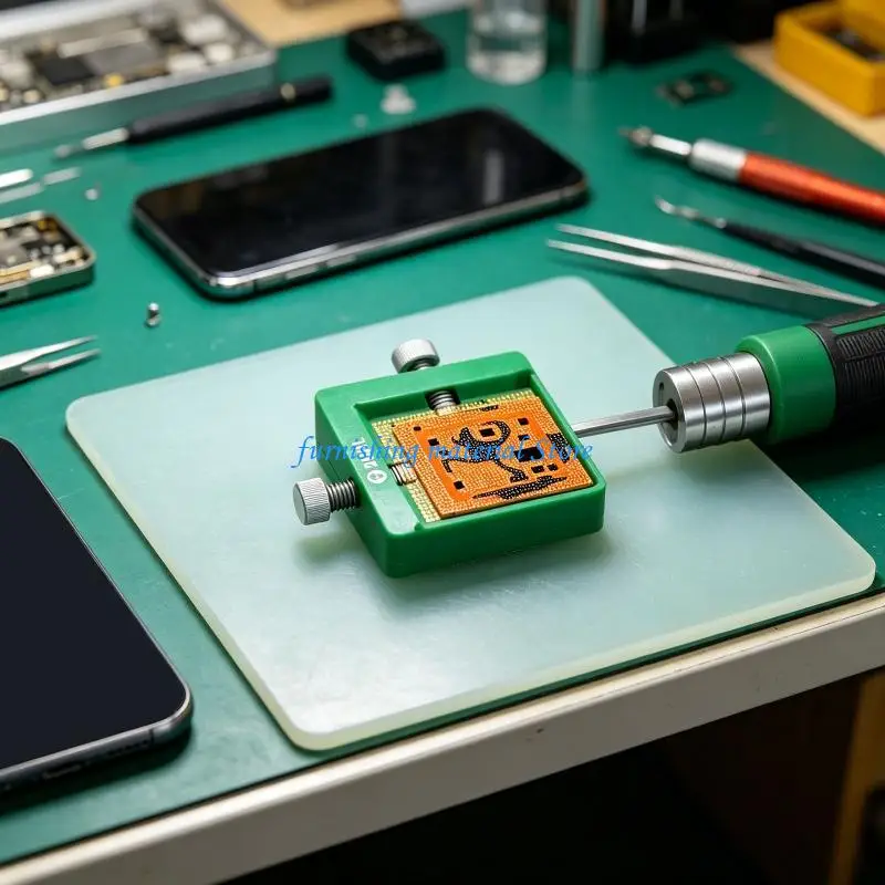Y5GD Processor Positioning And Disassembly Desoldering Station Steel Construction For Chip Removal With Temperature Control