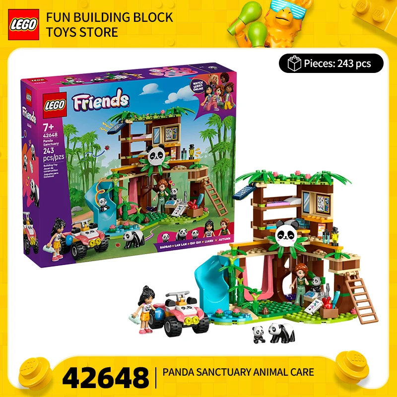 

Lego Building Friends Series 42648 Panda Reserve Girls Assemble Toys Gift Birthday Gift