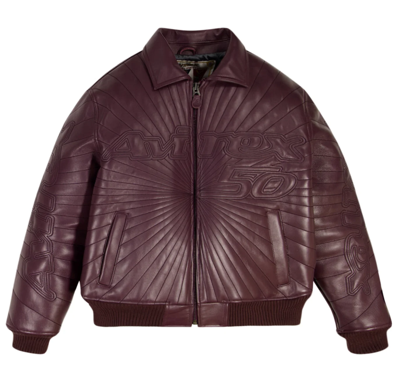 

AVITEX 50th Anniversary Edition 2025 Autumn New Men's European imported lamb leather Jacket TRAPUTO genuine leather Jacket coat