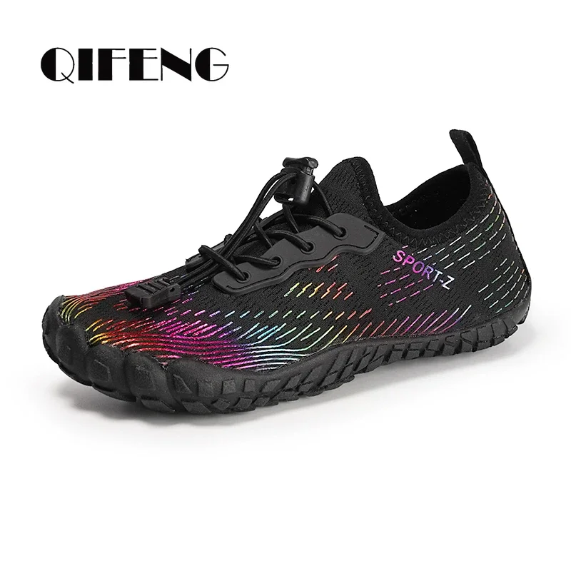 2025 Children Mesh Casual Shoes Boy Sneakers Banner Sport Shoes For Girl Light Summer Kids Swim Beach Water Footwear Aqua Socks