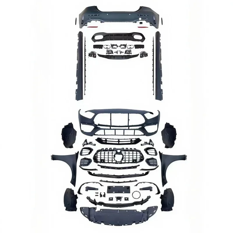 

Suitable For 19-24 A-Class W177 Sedan With Wide A45S Body Kit Modification And Upgrade Front Bumper