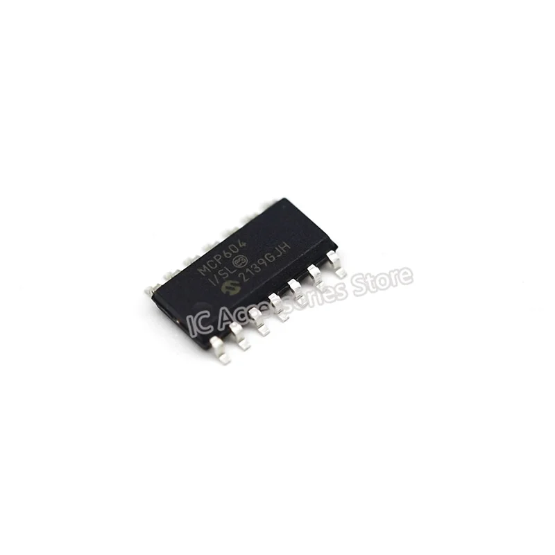 5pcs MCP604T-I/SL Transportation Amplifier Chip SOP-14 SA02 Brand New and Original