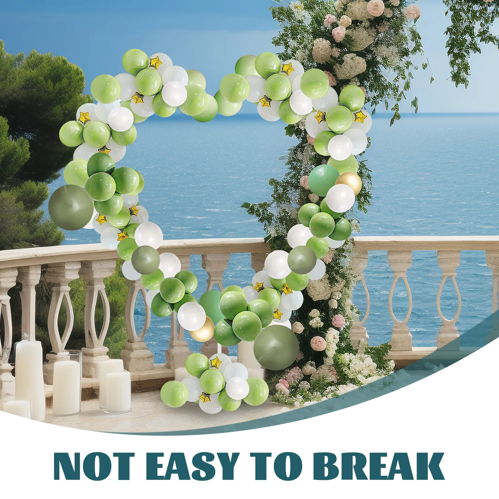 

1 Set Balloon Arch Stand Easy Assemble Reusable Adjustable Party Supplies Wedding Birthday Baby Shower Decoration Stable