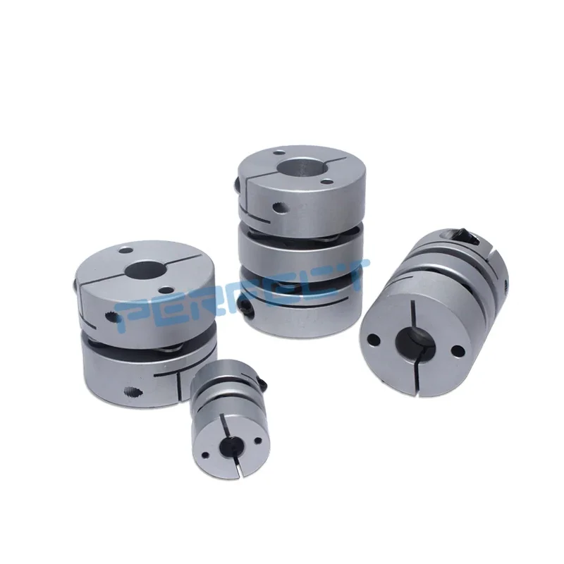 D44L50 flexible diaphragm coupling  inner diameter 8/10/12/14/15/16/17/18/19/20/22 Plum Shaft Coupling CNC Stepper Motor Coupler