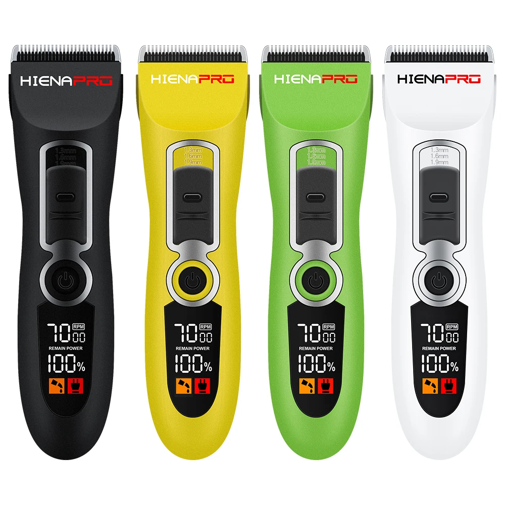

Hair Clipper Professional Trimmer LCD Display Fast Charge Men Hair Cutting Machine Barber Clipper For Haircut