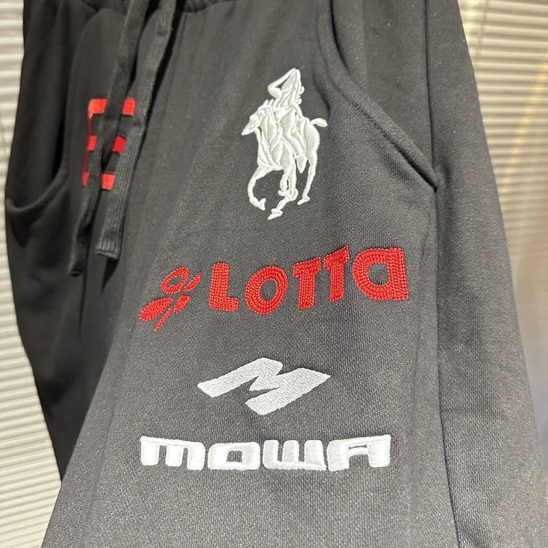 بنطلون رياضي من Streetwear Mowalola عالي الجودة كلاسيكي عصري مطرز للرجال والنساء #5