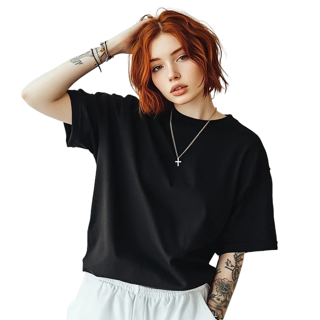 New Women's Printed Casual Loose Fashion Short-sleeved T-shirt Y2k Comfortable Outdoor Sport Top