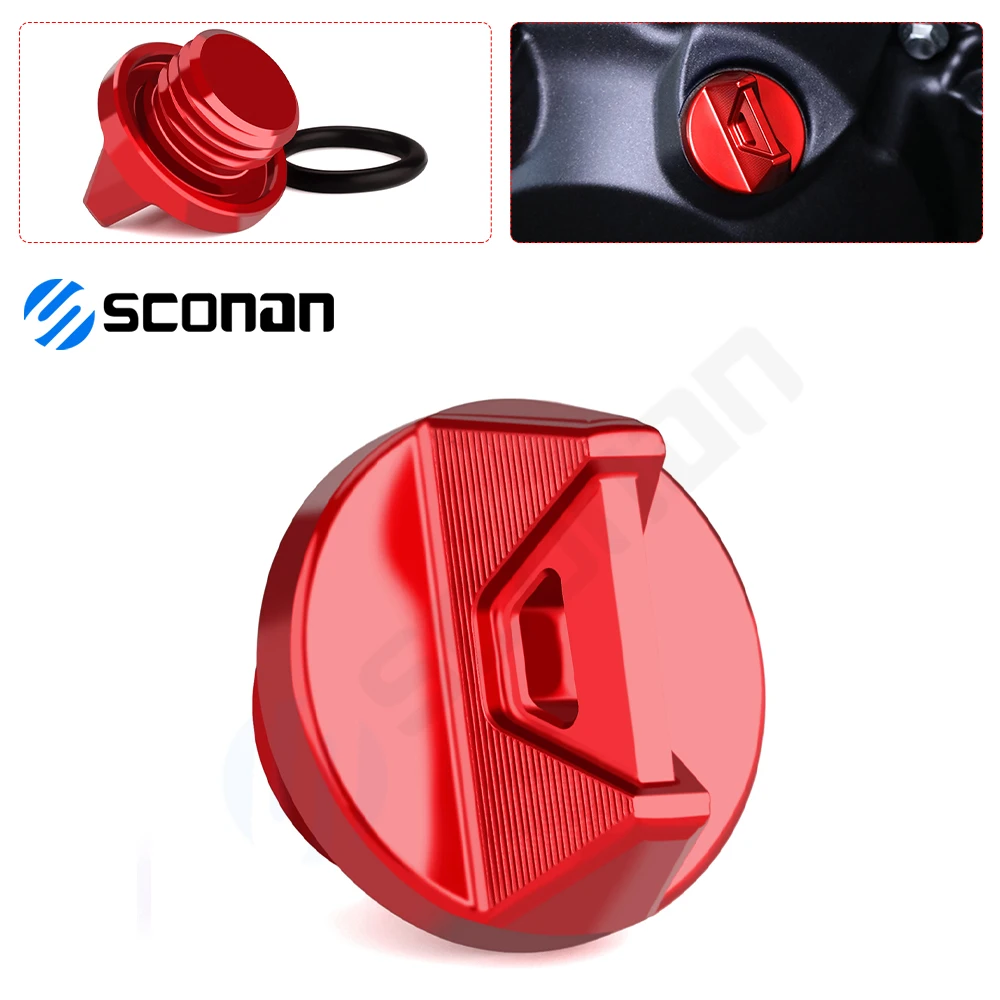 

M20*2.5 Engine Oil Cap Oil Filler Cap Cover For Ducati Hypermotard 950 RVE/SP Scrambler 800 Full Throttle Motorcycle Accessories