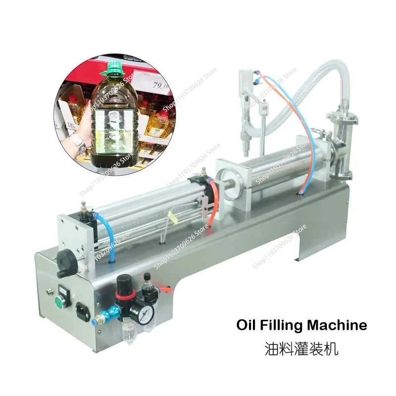 آلة تعبئة مضادة للسقوط للأشياء السائلة حشو المكبس الهوائي معدات تعبئة الزجاجات شبه الأوتوماتيكية حشو جميع المدى مع Airtac cyl