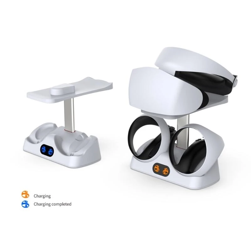 Док-станция для быстрой зарядки для VR2, гарнитура виртуальной реальности, подставка для дисплея, крепление Type-C, стеллаж для хранения контроллера гарнитуры, аксессуар