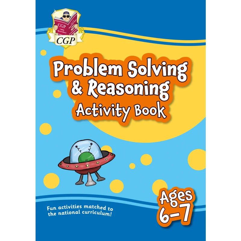 

Новая книга по математике для решения проблем для 67, идеально подходит для домашнего обучения, книги CGP 9781789086225