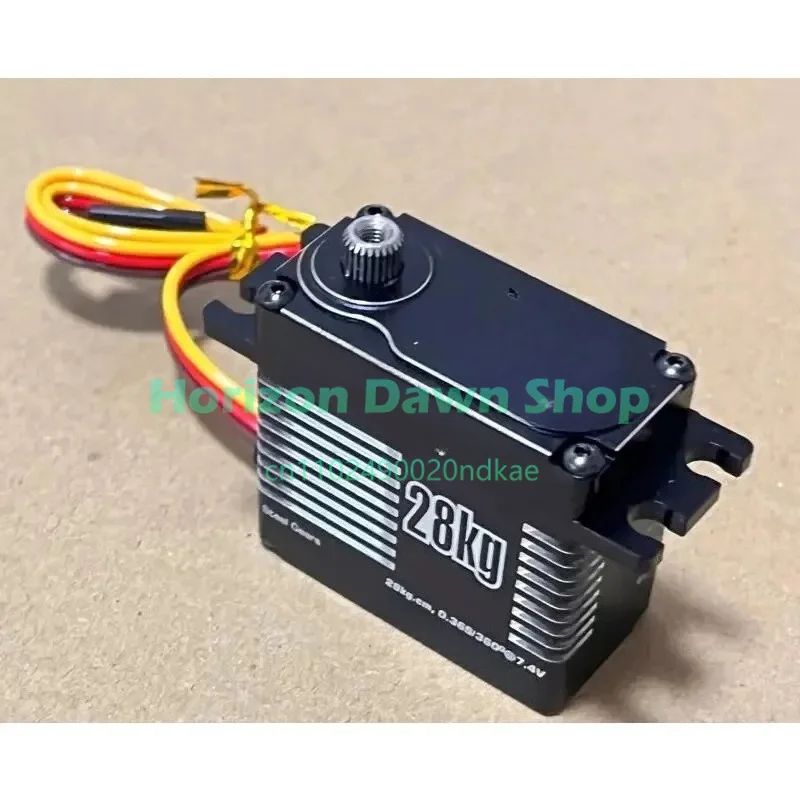 Kingmax Aluminum Shell Waterproof Servo 77g 28kg.Cm Digital Steel Gears Sail Winch Servos SW01BS