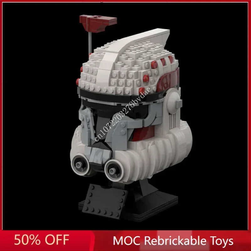 

913 шт., звездный план MOC, шлем, клон, дуговой молоток, MOC, модель космической битвы, строительный блок, архитектура, образовательная сборная модель, игрушка