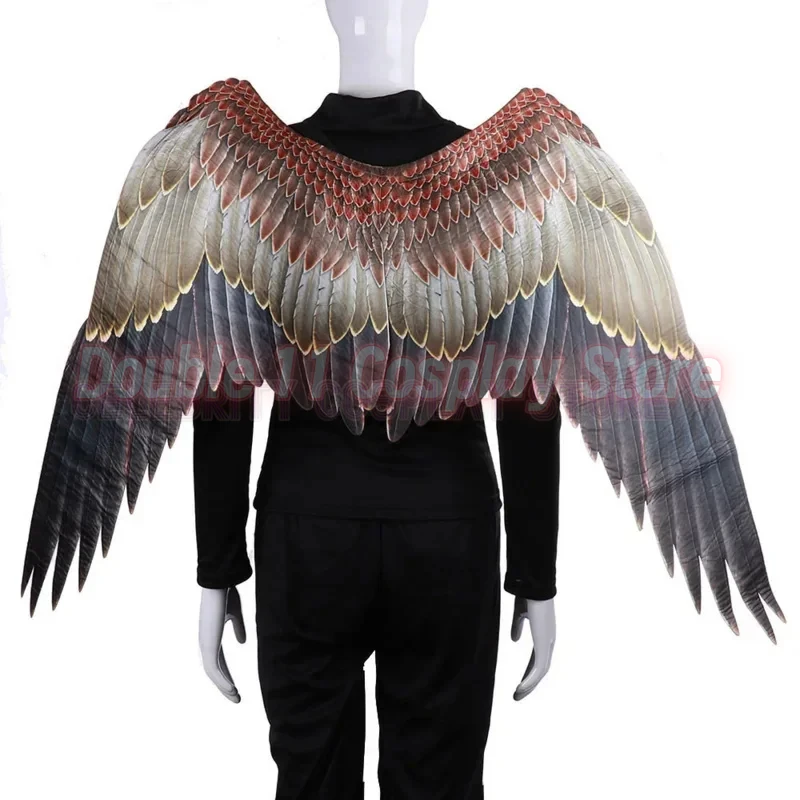 

Angel Wings 3D Big Wings Non-Woven Cosplay Fabric Angel Devil Adult Easter Carnival Theme Party Large Black Wing Accessorie Gift