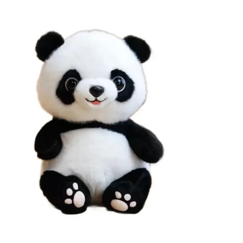 

Cute panda doll national treasure giant panda simulation panda plush toy doll children grab machine doll gift