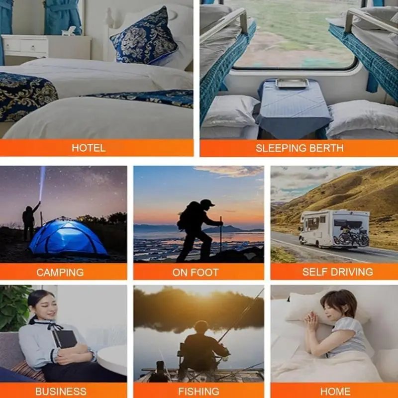 

R6FE Cold Weather Survival Rechargeable Sleeps Bag Thermals For Outdoor Use