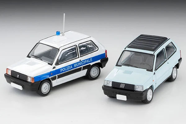 Tomytec 1:64 TLV N239A N240A Fiat Panda 1000CL Limited Edition Simulation Alloy Static Car Model Toy Gift