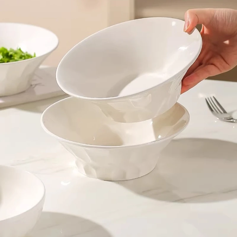 

LMM household high-end ceramic eating noodle bowl underglaze color hat ramen bowl