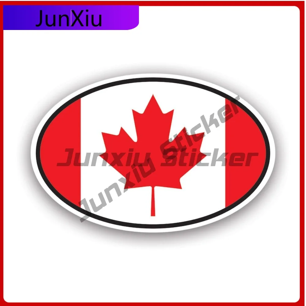 

Canada Oval Sticker Waterproof Outdoor Decals Cool Window Waterproof Vinyl Decal For Toilet Seat Outdoor Outdoor Sticker Sticker