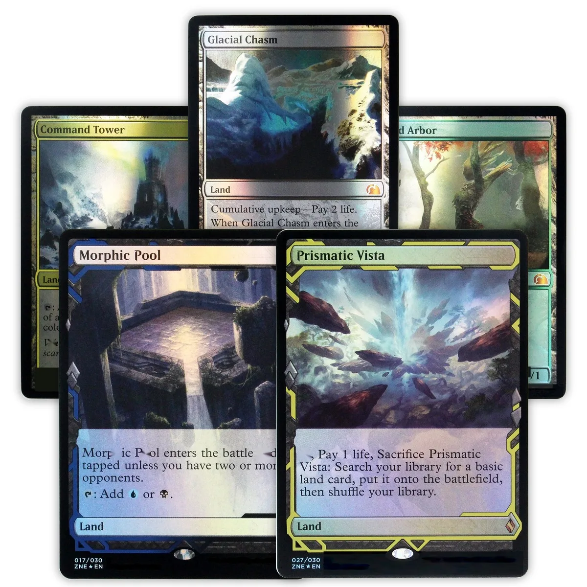 ZNE 2XM J15 | Wasteland | Prismatic Vista | TCG M Proxy Cards Foil Custom Top Quality Game Collection Trading Cards