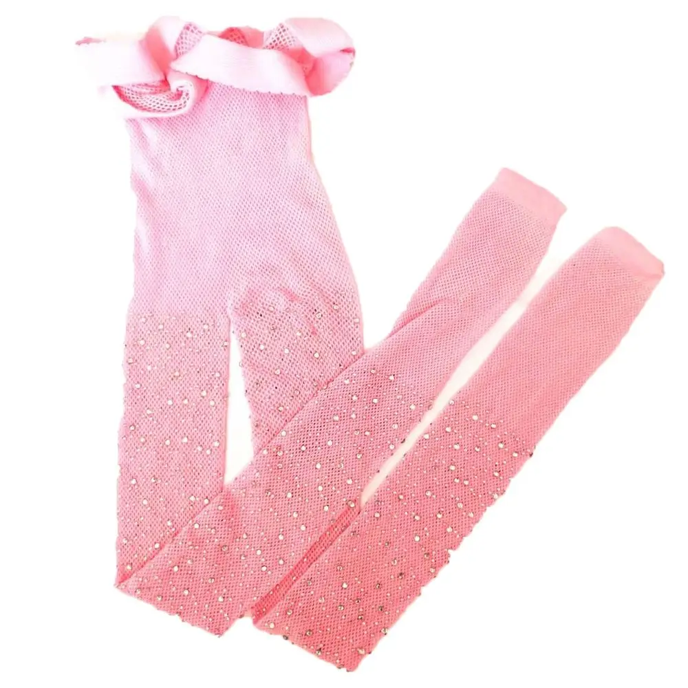 

Stretchy Baby Children Girls Nylon Sequin Mesh Pantyhose Fishnet Tights Rhinestone Kid Stockings