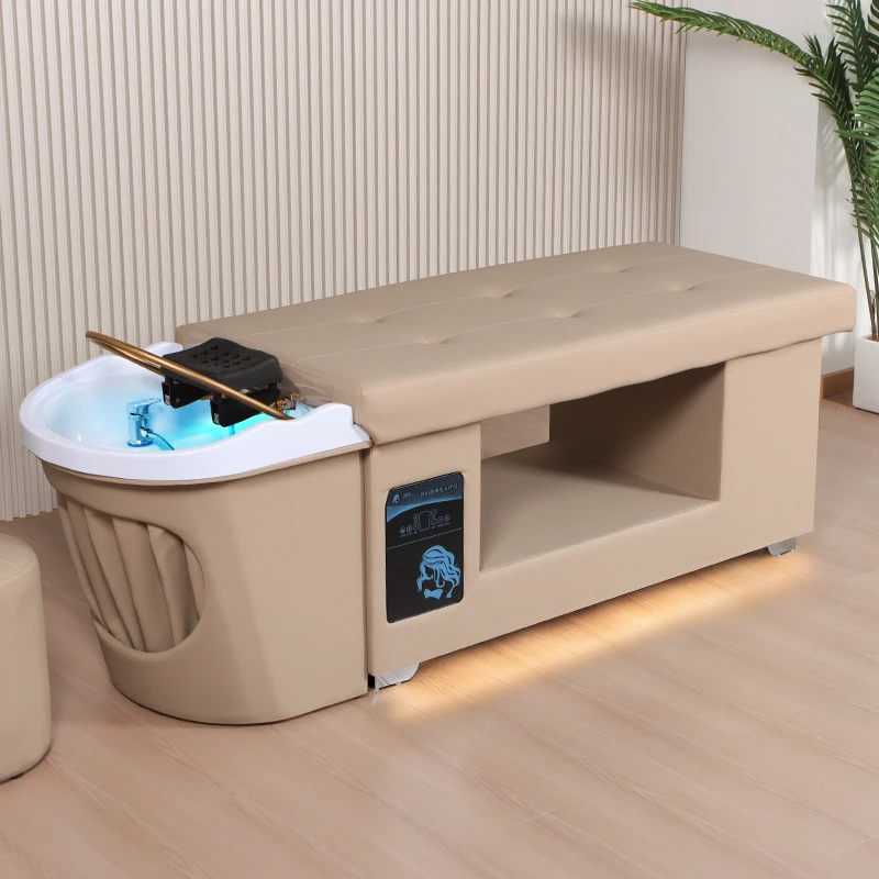 

Professional Beauty Salon Furniture Japanese Head Spa Bed Spa Massage Table Water Circulation Shower Shampoo Bed