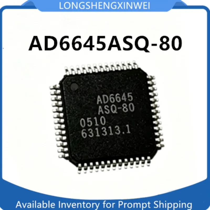 1PCS New Original AD6645ASQ-80 AD6645 LQFP-52 Analog To Digital Converter IC in Stock