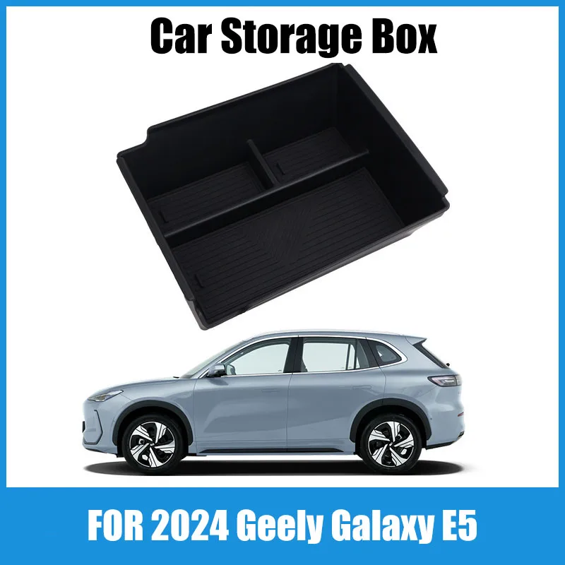 

Suitable for 2024 Geely Galaxy E5 central control armrest box storage box storage box storage box car supplies EX5
