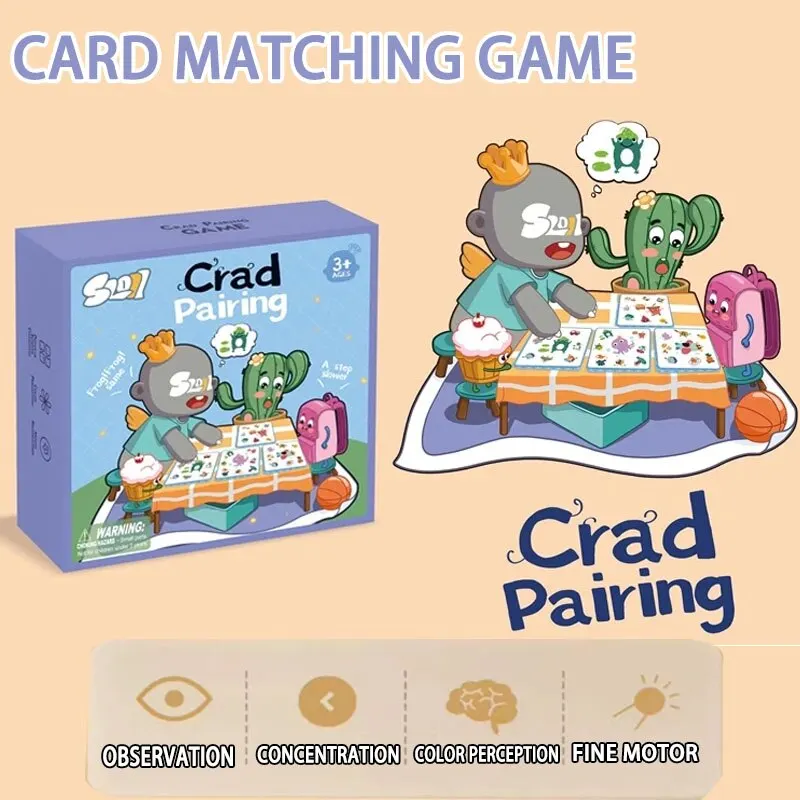 

Подходящая игра с карточками детская настольная игра с памятью для обучения родителей и детей раннее образование игрушка для детского сада