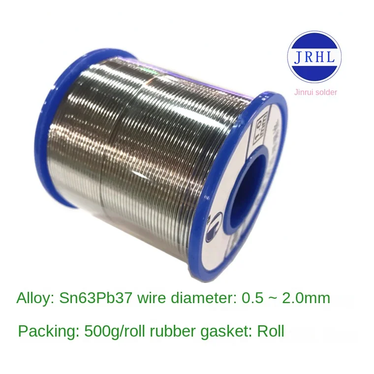 

Sn63 500g Tin and lead Solder wire 0.5mm 0.6mm 0.8mm 1.0mm2 0mm Soldering wire 6337