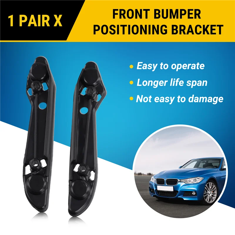 

NEW-1 Pair Of Front Bumper Fixed Bracket Positioning Bracket For BMW 3 Series F30/F31 2011-2018 51117255361 51117255362