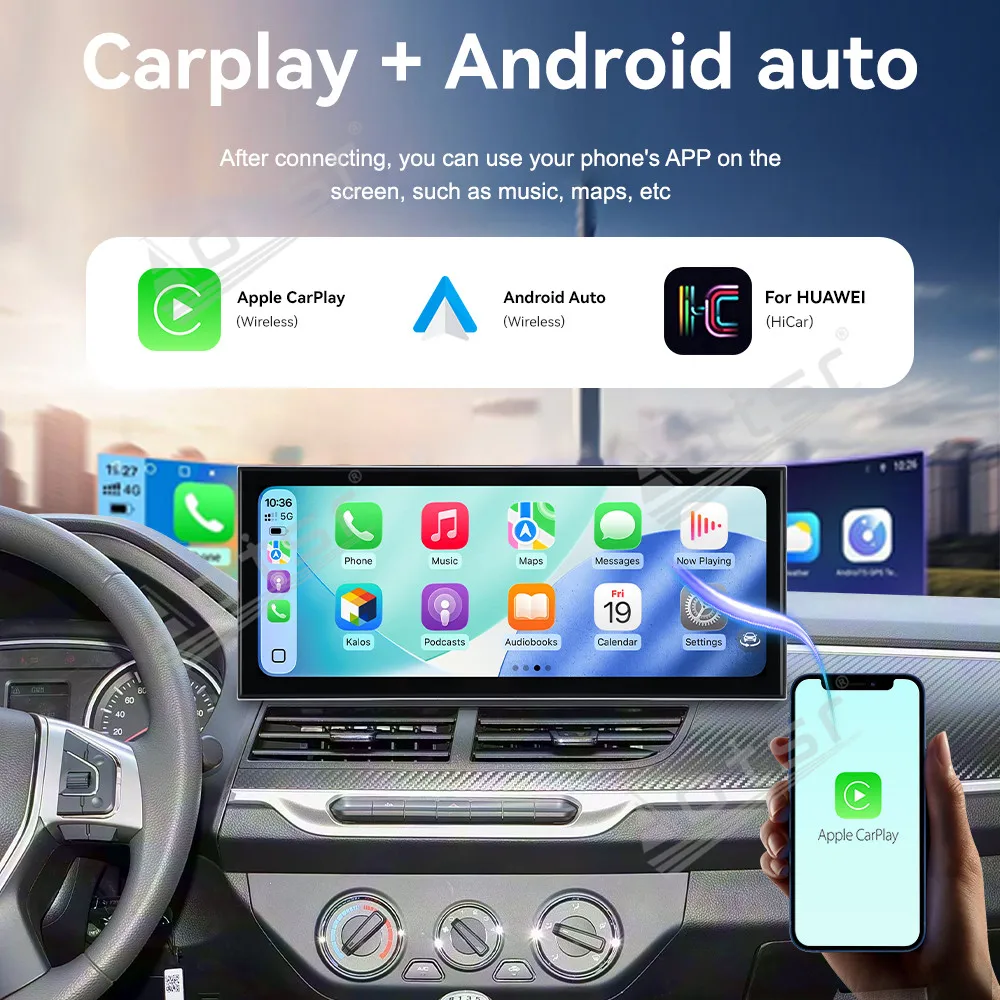 CarPlay 15.8’’ Android 15 For Great Wall Motors Wingle 7 2018–2022 Car Accessories  Navigation HD Screen Multimedia Player Head