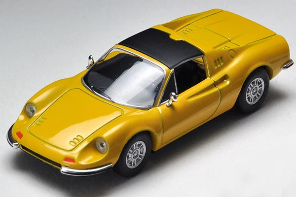 Tomytec Tomica TLV For 246GTS Limited Edition Simulation Alloy Static Car Model Toy Gift