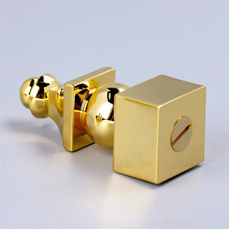 Plated Brass Five Stupa Openable Buddhist Reliquary Tower for Mantra Storage, Traditional Spiritual Art Object