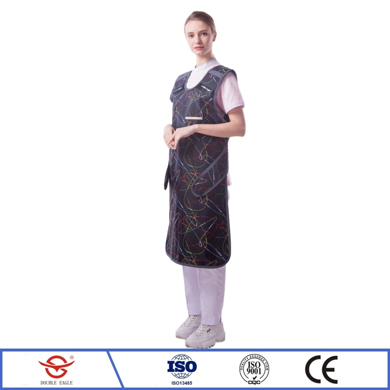 X-ray radiological protection 0.35mmpb sleeveless lead apron radiology department ionizing radiation protective lead overcoat