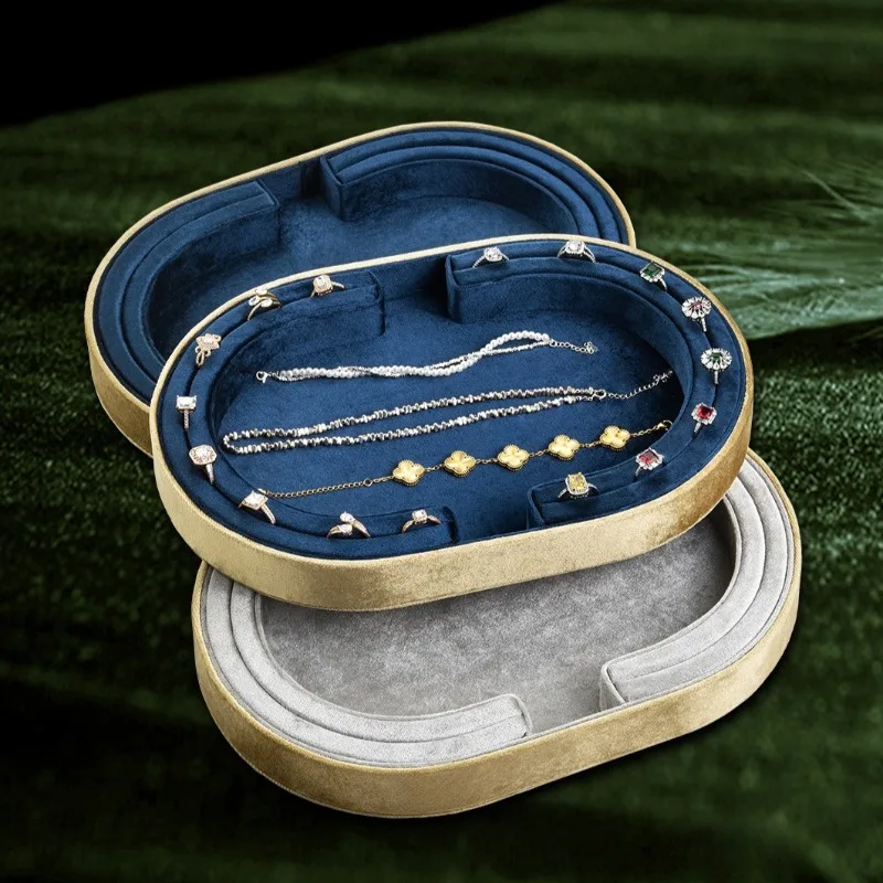 

Бархатные подставки для украшений: лотки для демонстрации ожерелий, браслетов, серег, коммерческие органайзеры для ювелирных изделий, принадлежности для хранения украшений