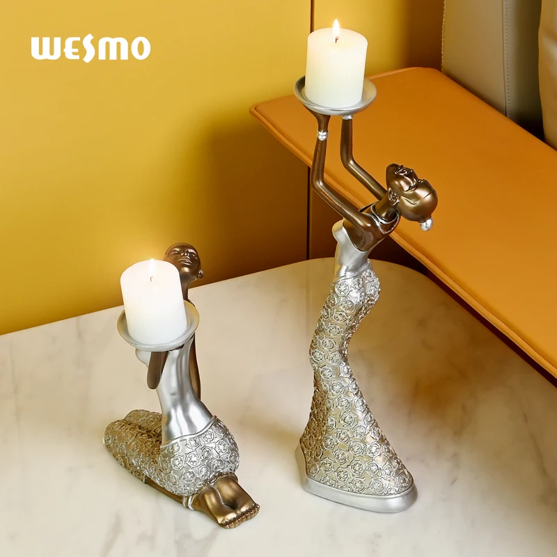 Modern style ornaments  decoration luxury tabletop resin statue   decor