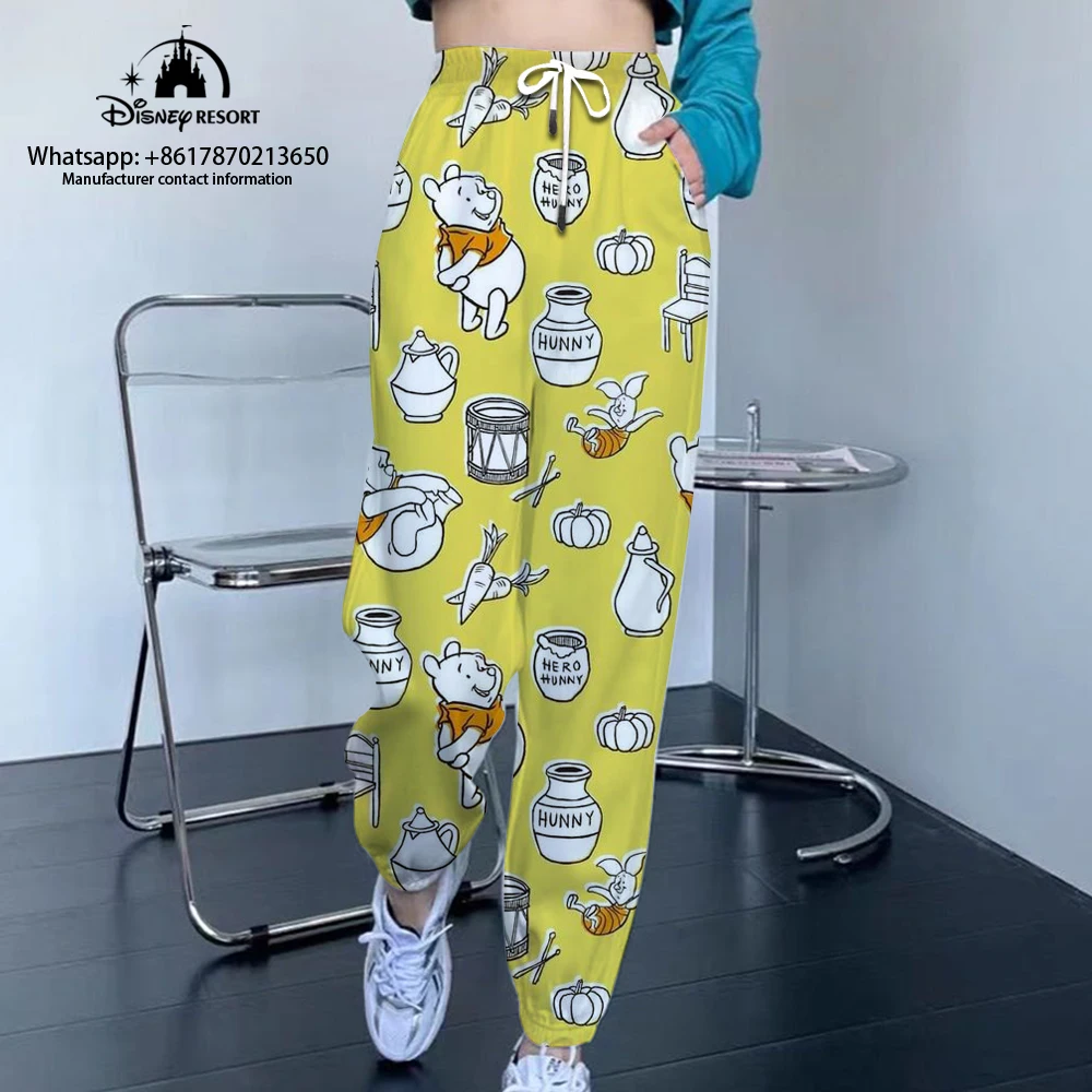 Christmas New Arrival 3D Cartoon Anime Women's Pants Autumn Winter Drawstring Ladies Exercise Pants Digital Print Series