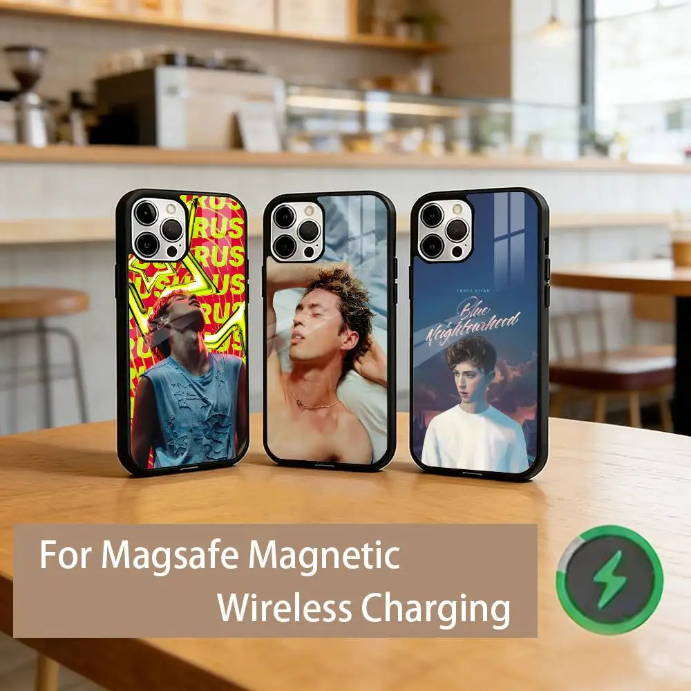

T-Troye S-Sivan Singer Phone Case For iPhone17,16,15,14,13,12,11 Plus,Pro Magnetic with Magsafe Wireless Charging