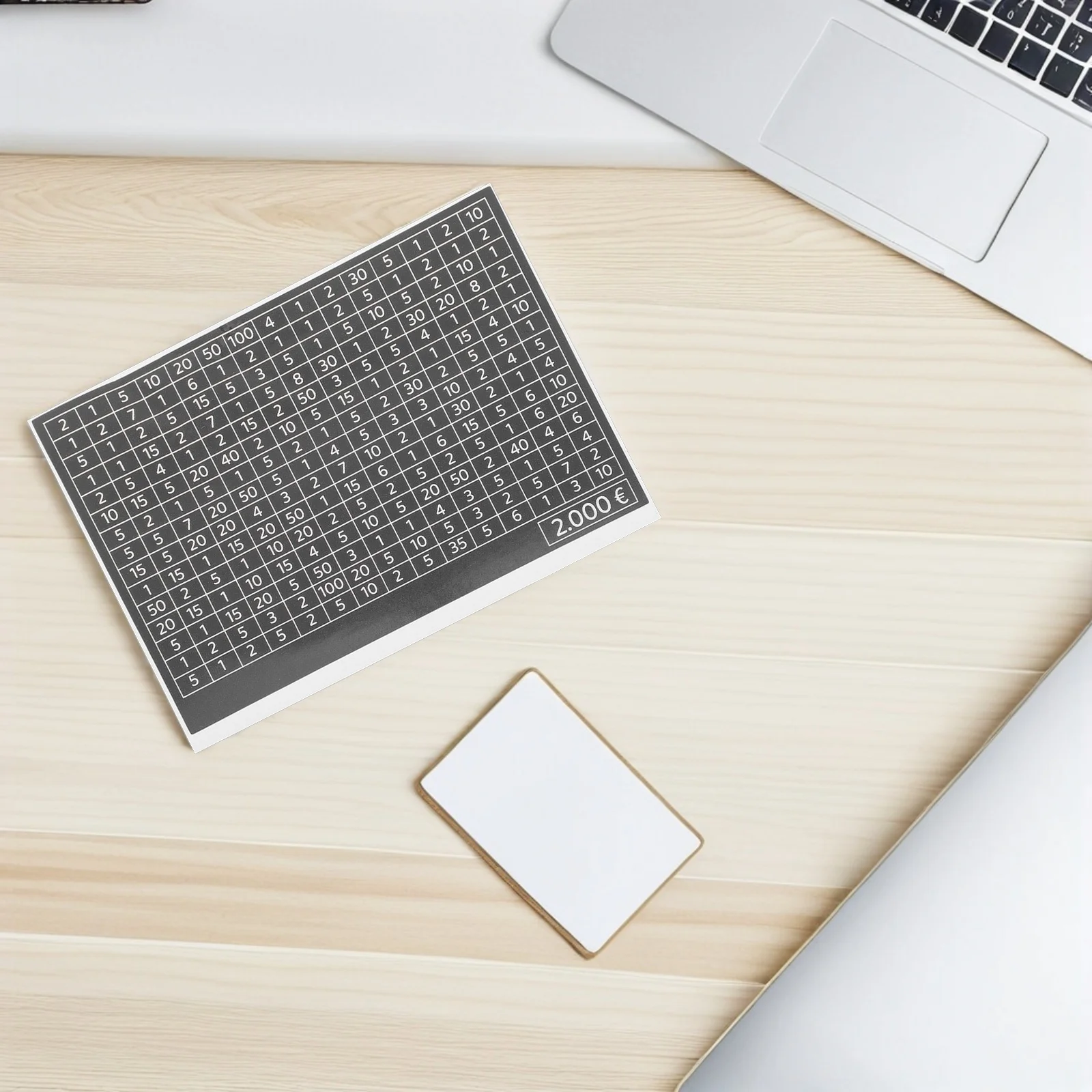 

5pcs Piggy Bank Stickers Saving Challenge Euro Tracker Labels Tin Counting Sheets Adhesive Money Jar Budget