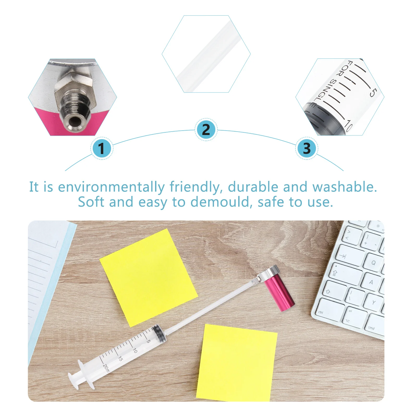 

2 set Mold Diy Making Tool Silicone Lip Balm Container With Snap Closure Design For Homemade Lipstick Diy Supply Kit