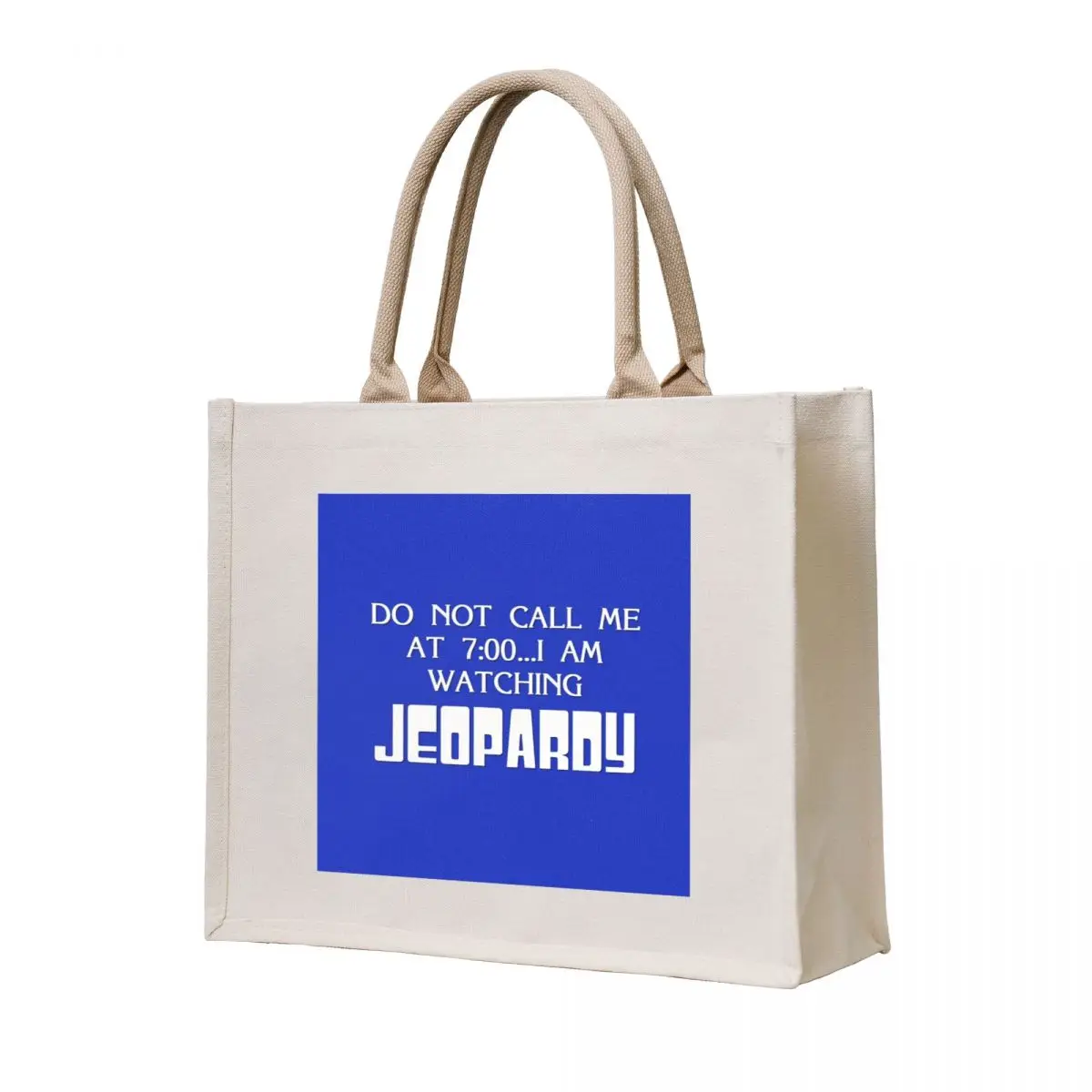 

Jeopardy 7:00 Tote Bag bags for women bags luxury women custom tote bag Woman shopper bag