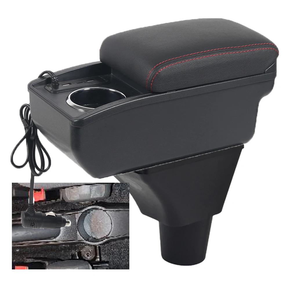 Car Fiat panda 2 Armrest box﻿ central content store case console storage elbow support rest arm